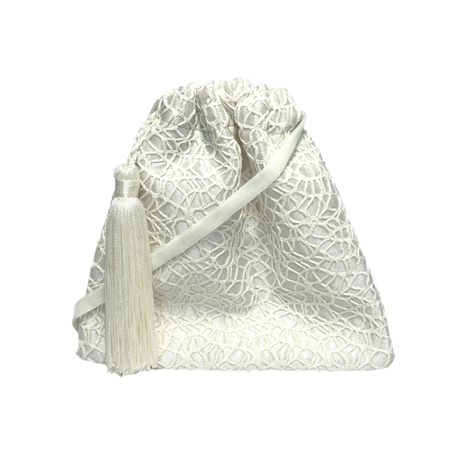 Ivory little wedding purse