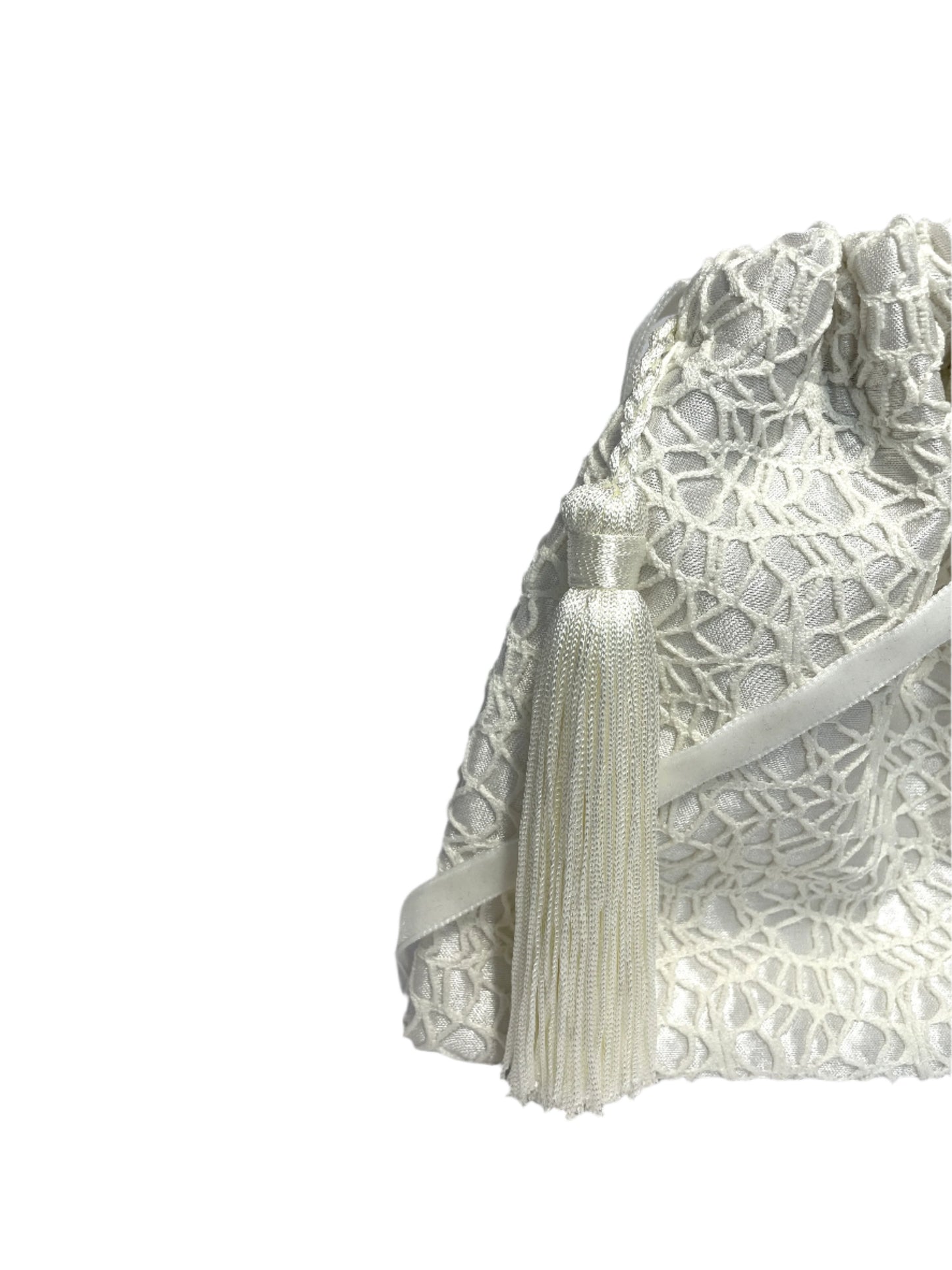 Ivory little wedding purse