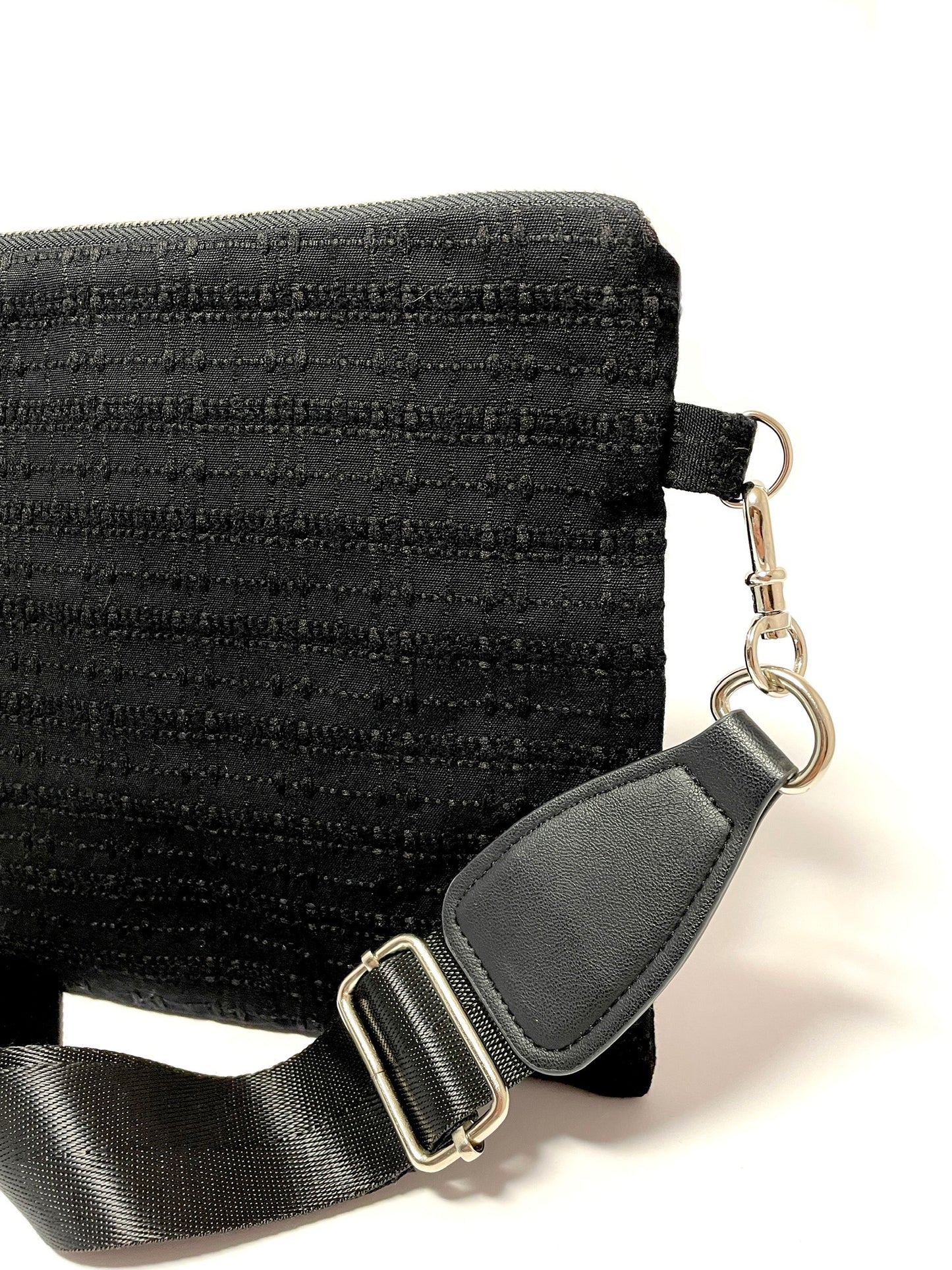 Black crossbody bag