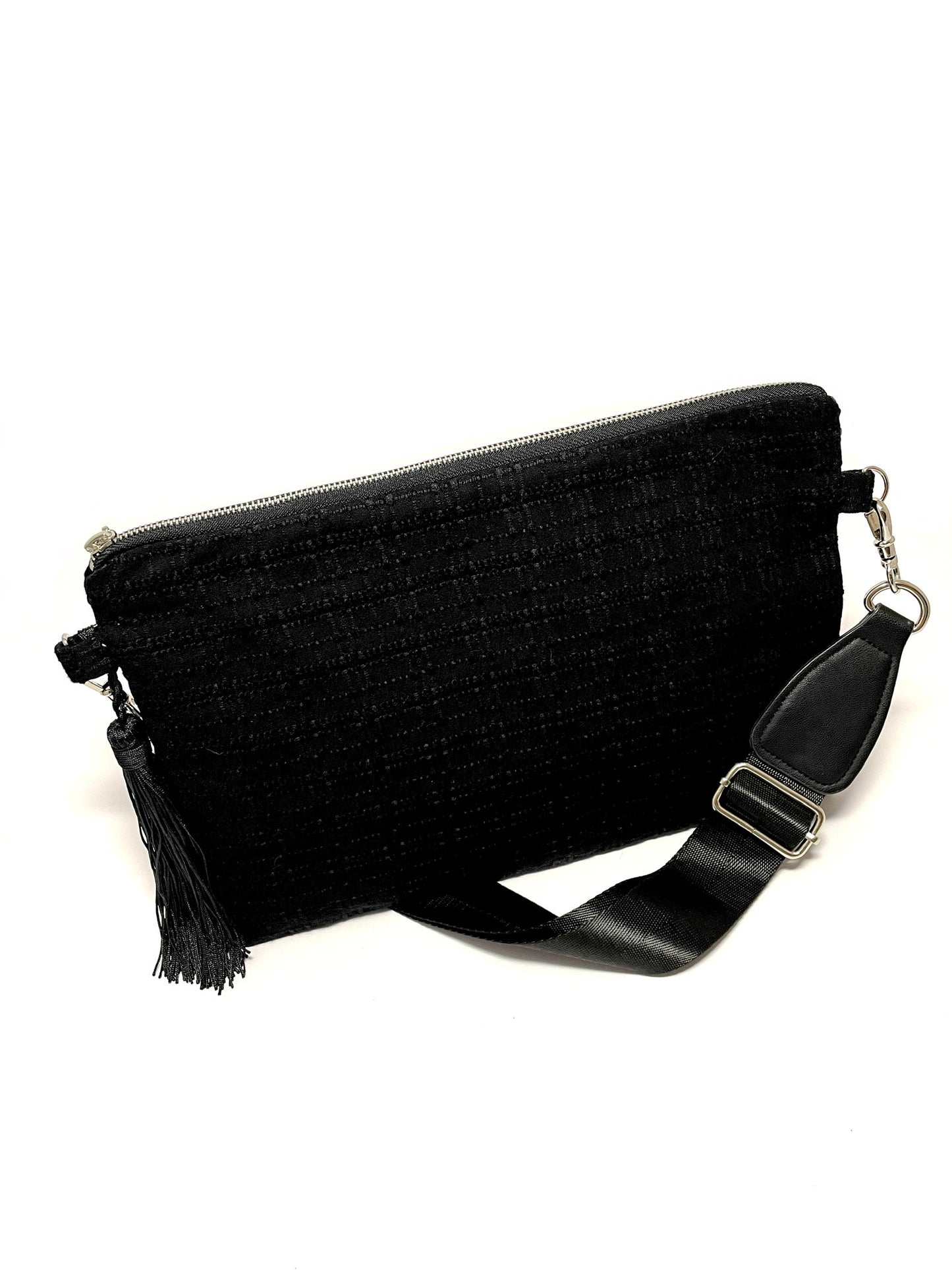 Black crossbody bag