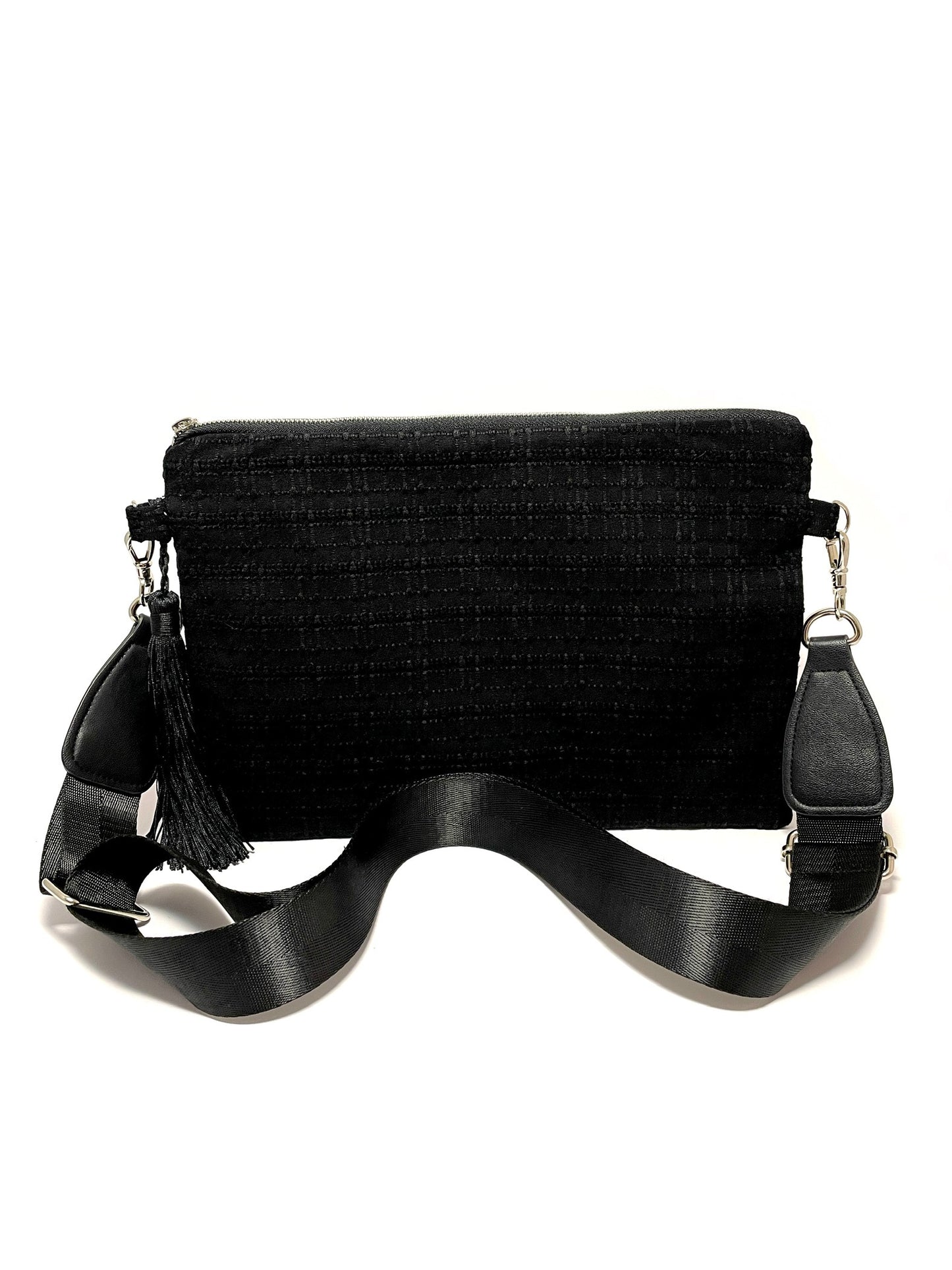 Black crossbody bag