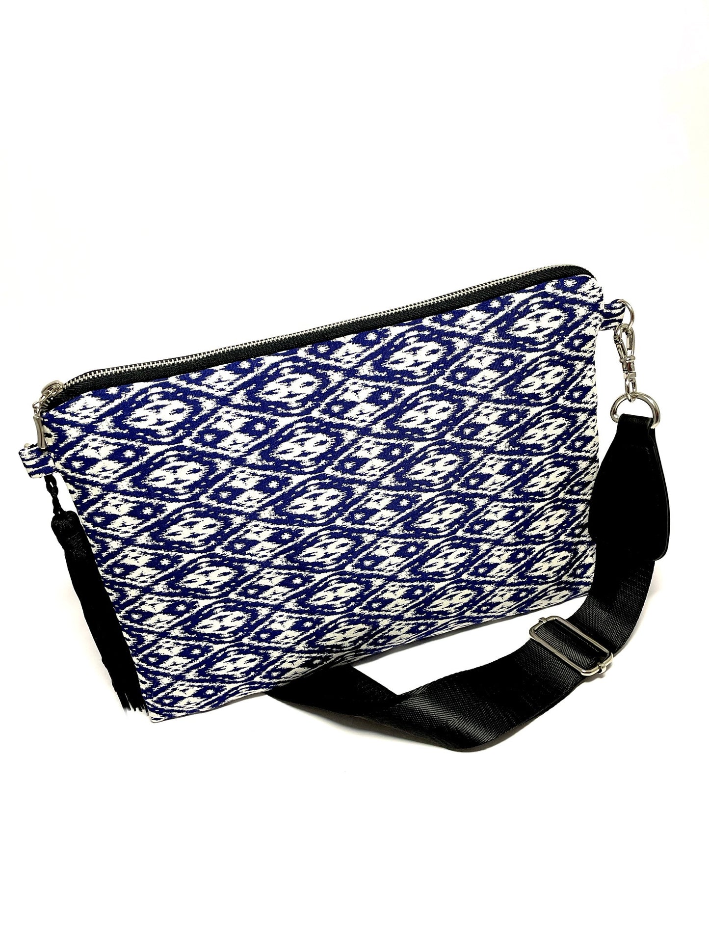 Patterned crossbody bag
