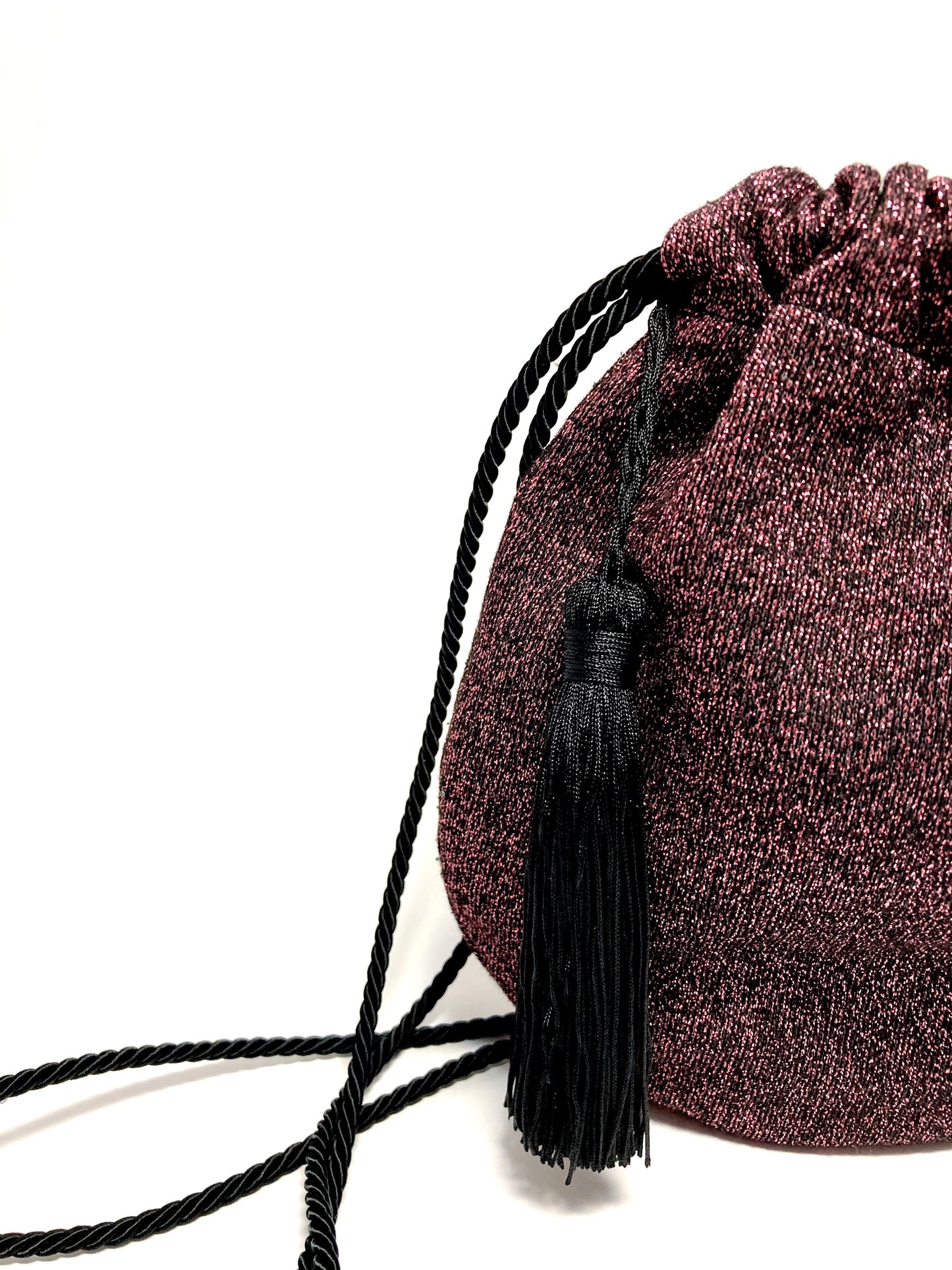 Glitter pink bag