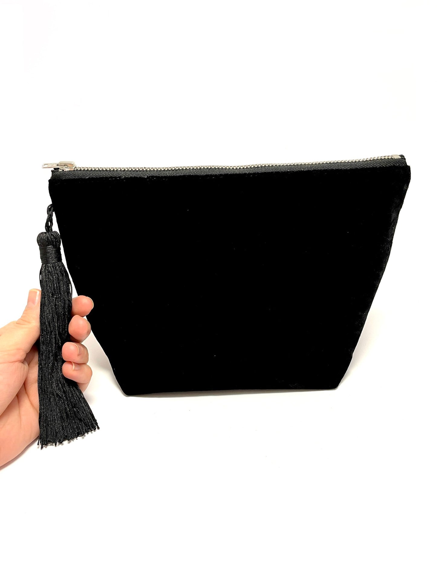 Black Velvet Toiletry Bag