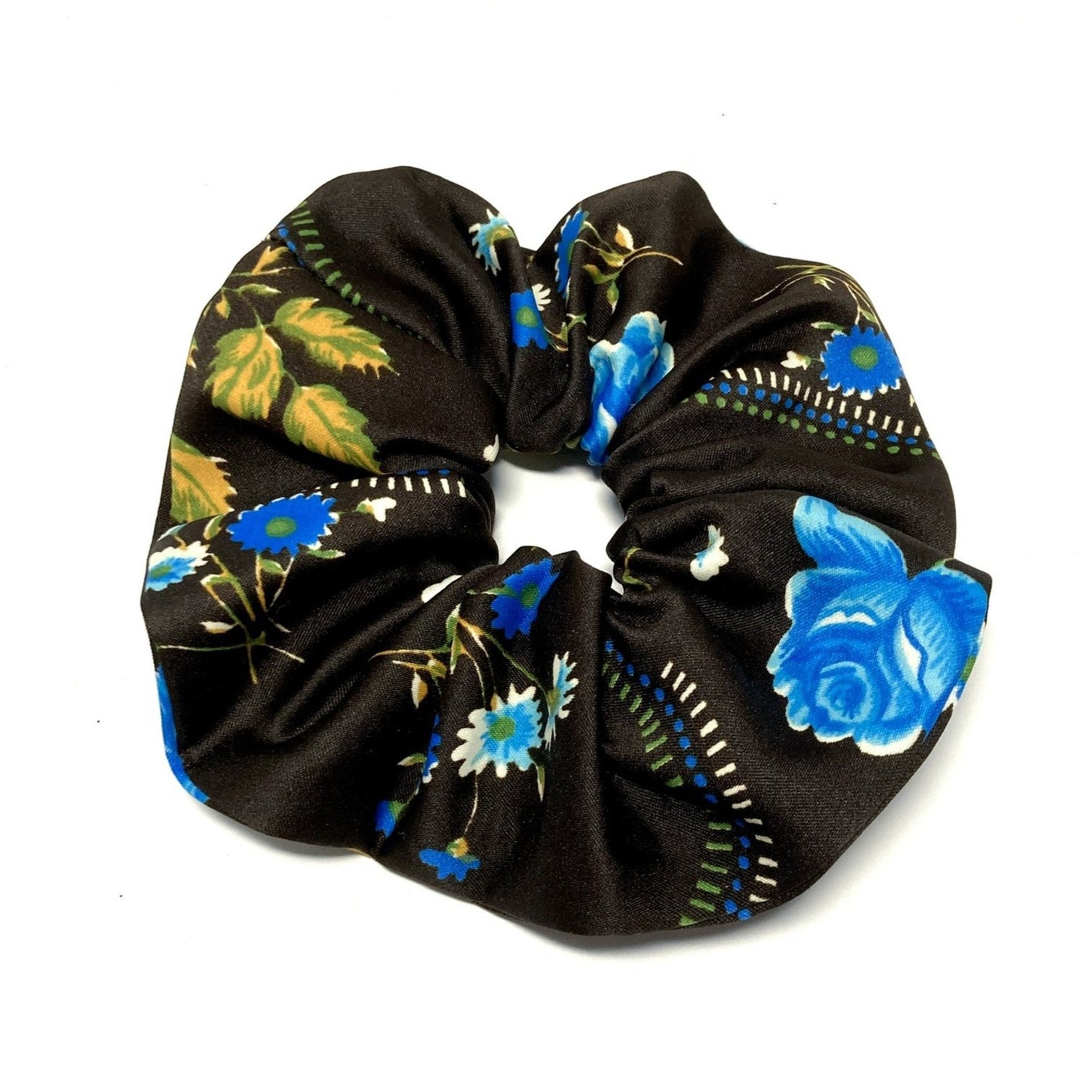 Floral scrunchie