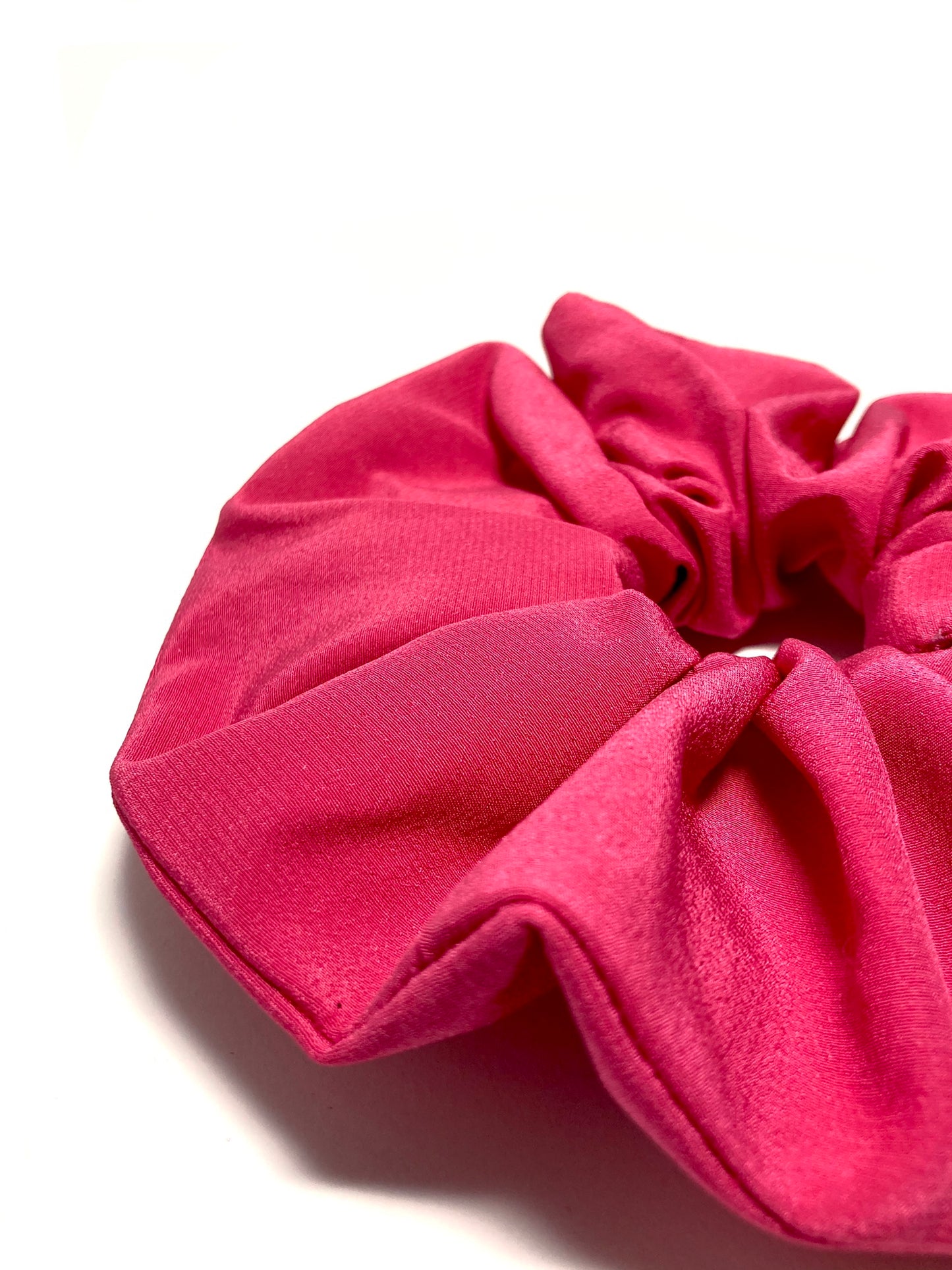 Pink scrunchie