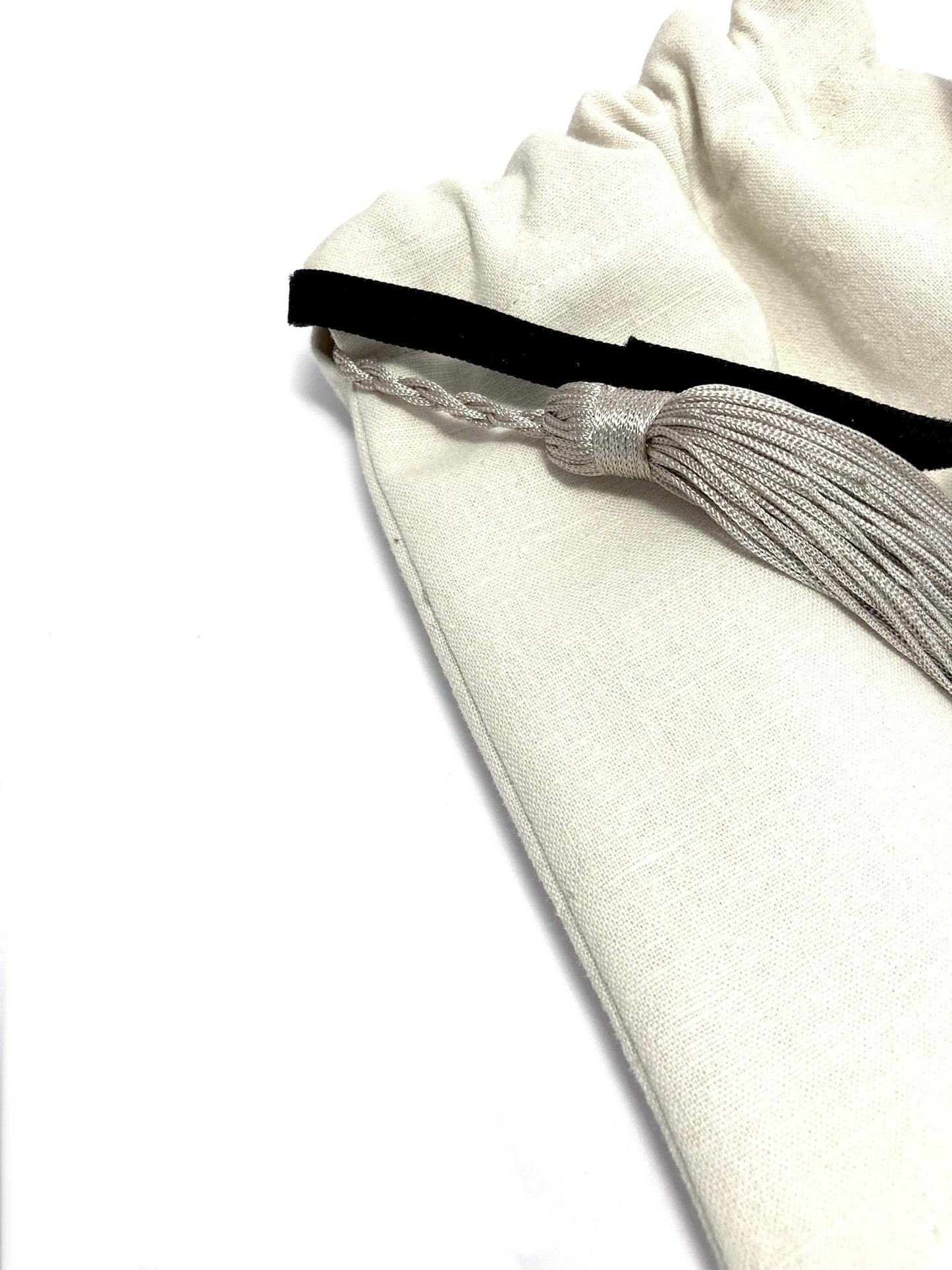 Linen mini handbag