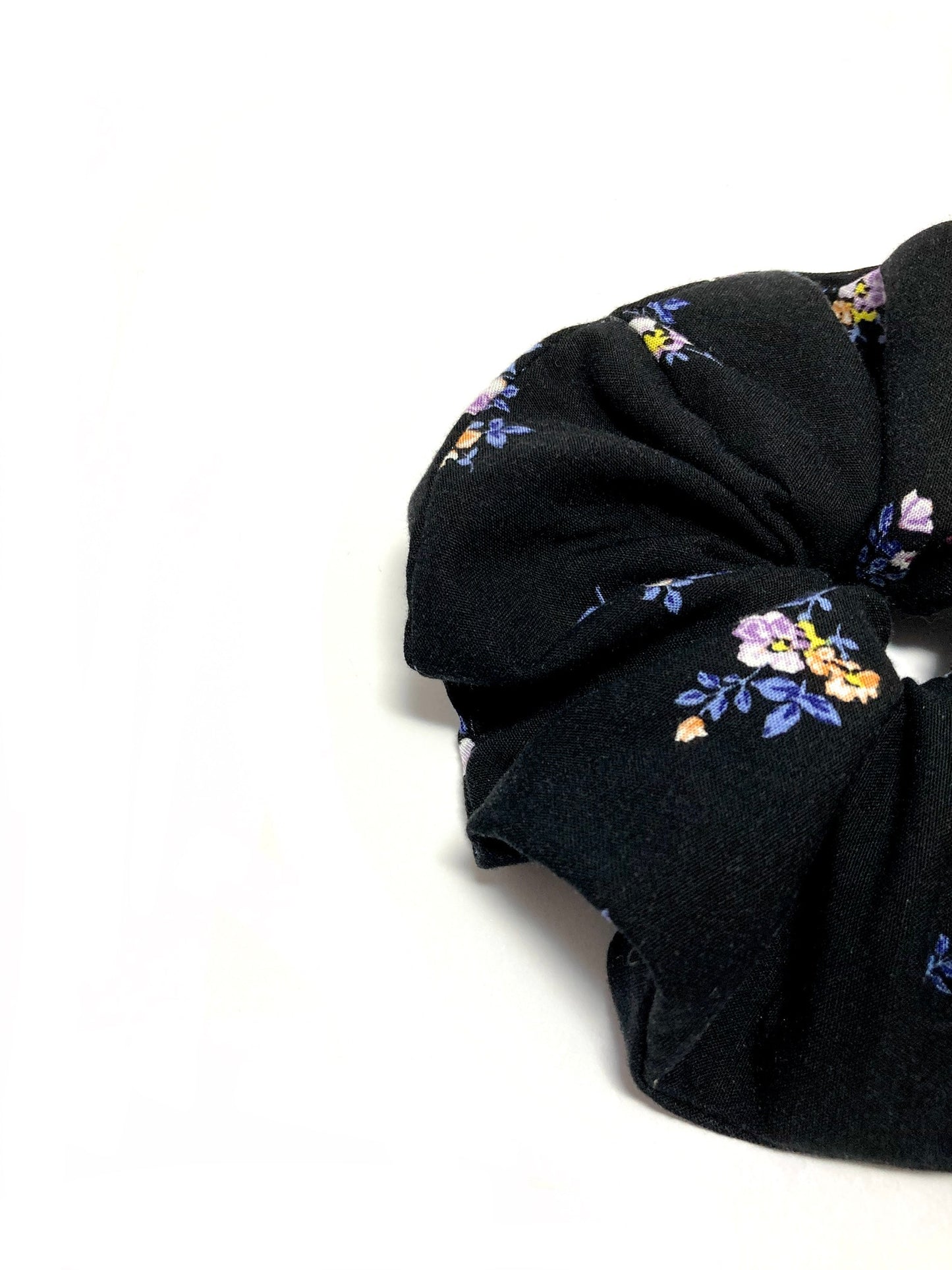 Unique floral scrunchie