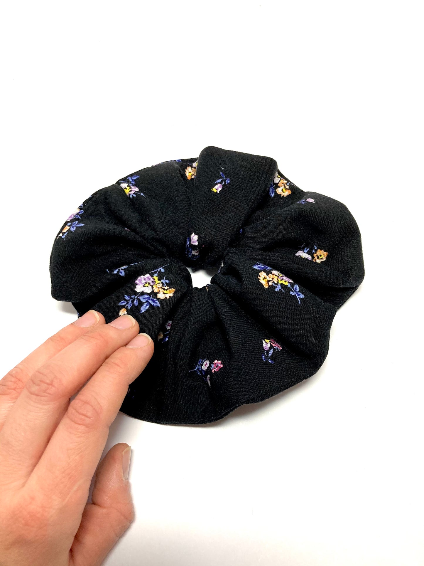 Unique floral scrunchie