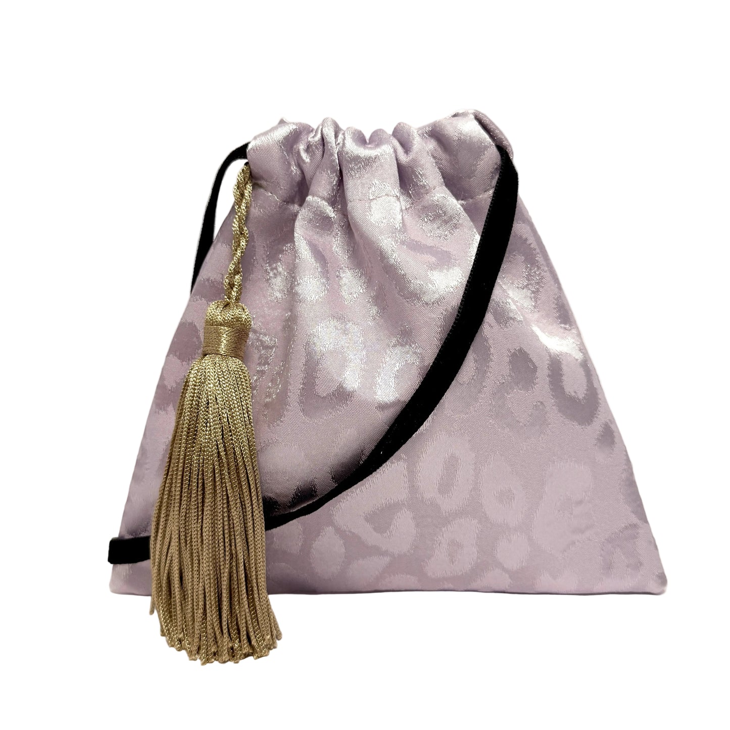 Little lavender recycled handbag