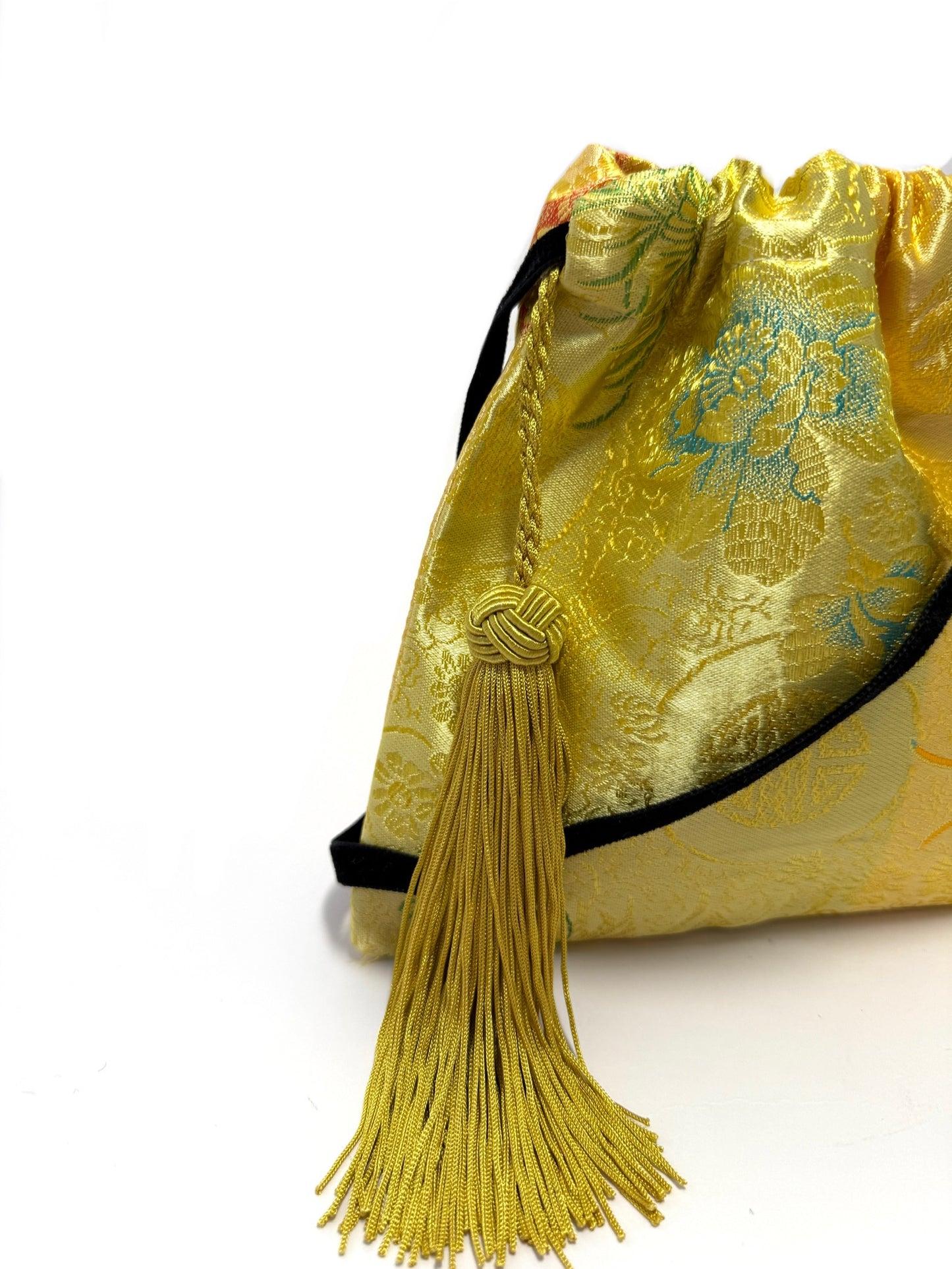 Yellow mini handbag