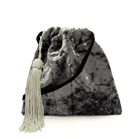Little velvet boho handbag