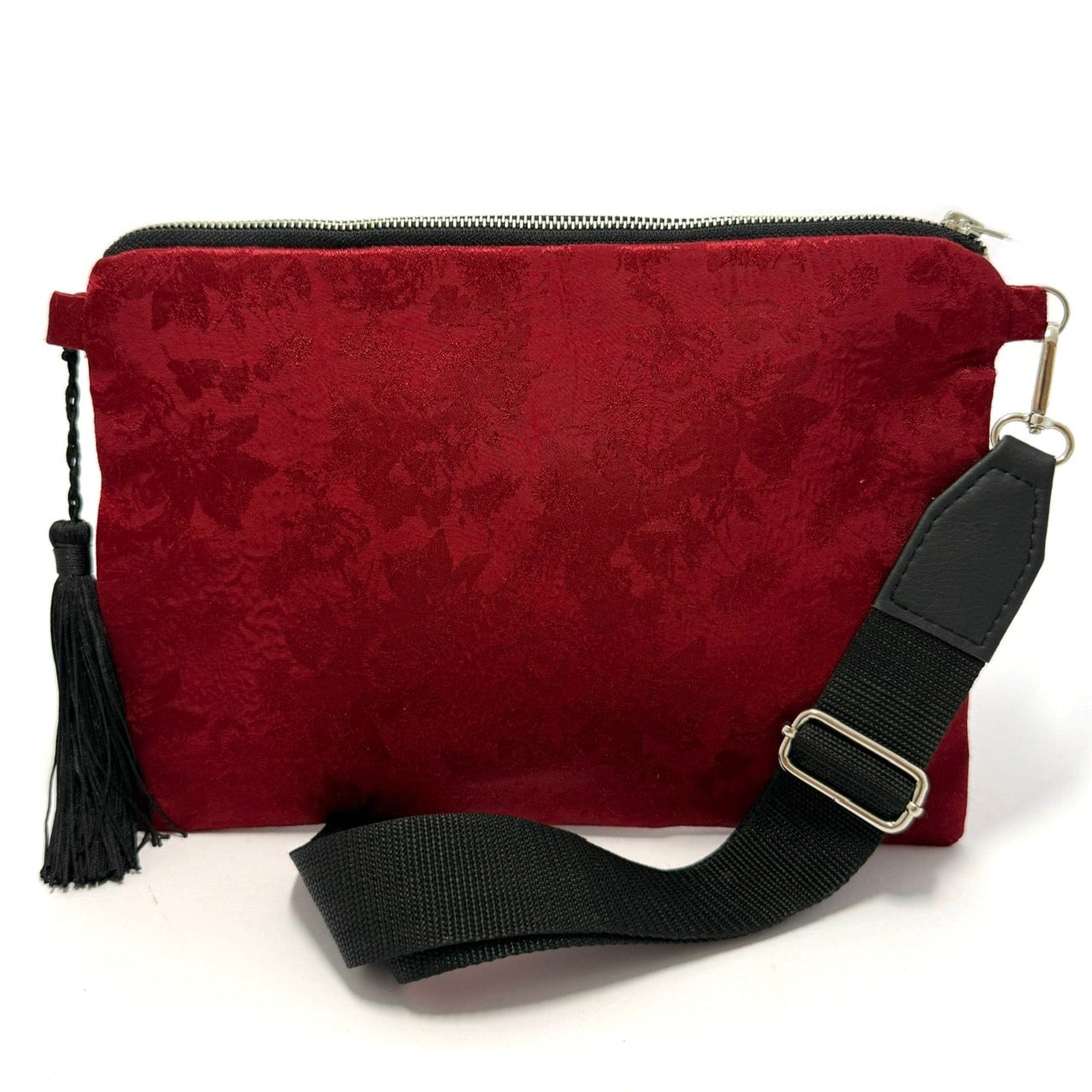 Unique crossbody bag with tassel