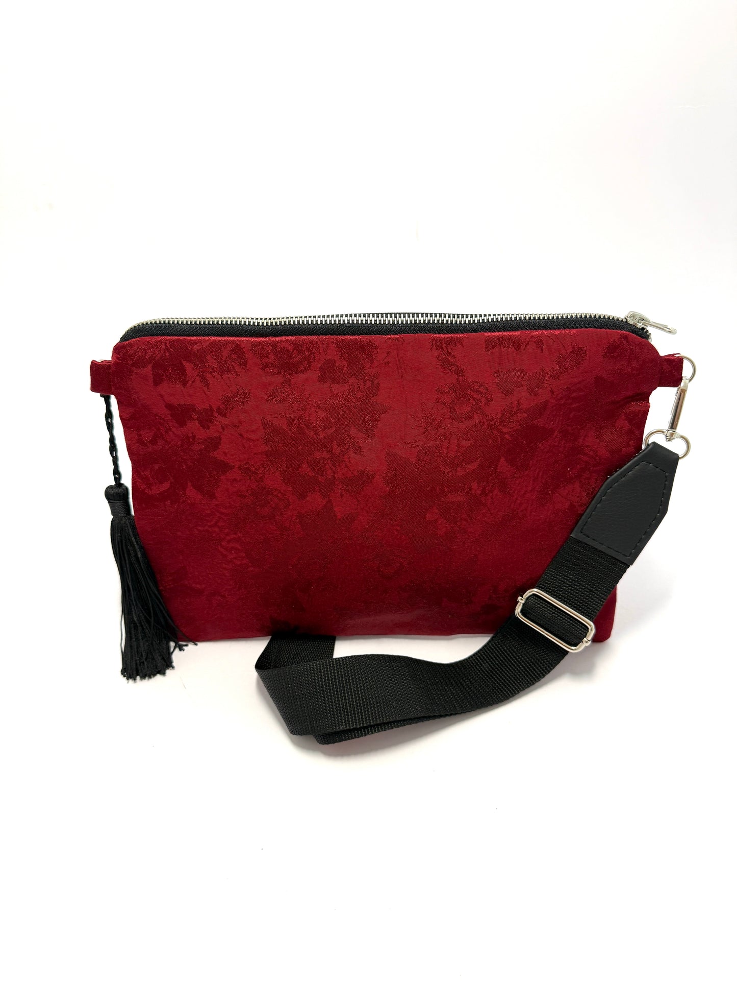 Unique crossbody bag with tassel