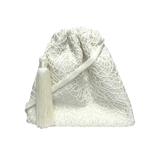 Ivory little wedding purse