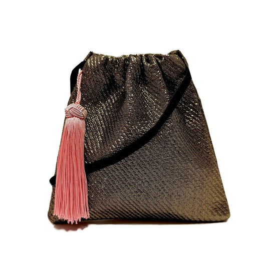 Gold little boho purse