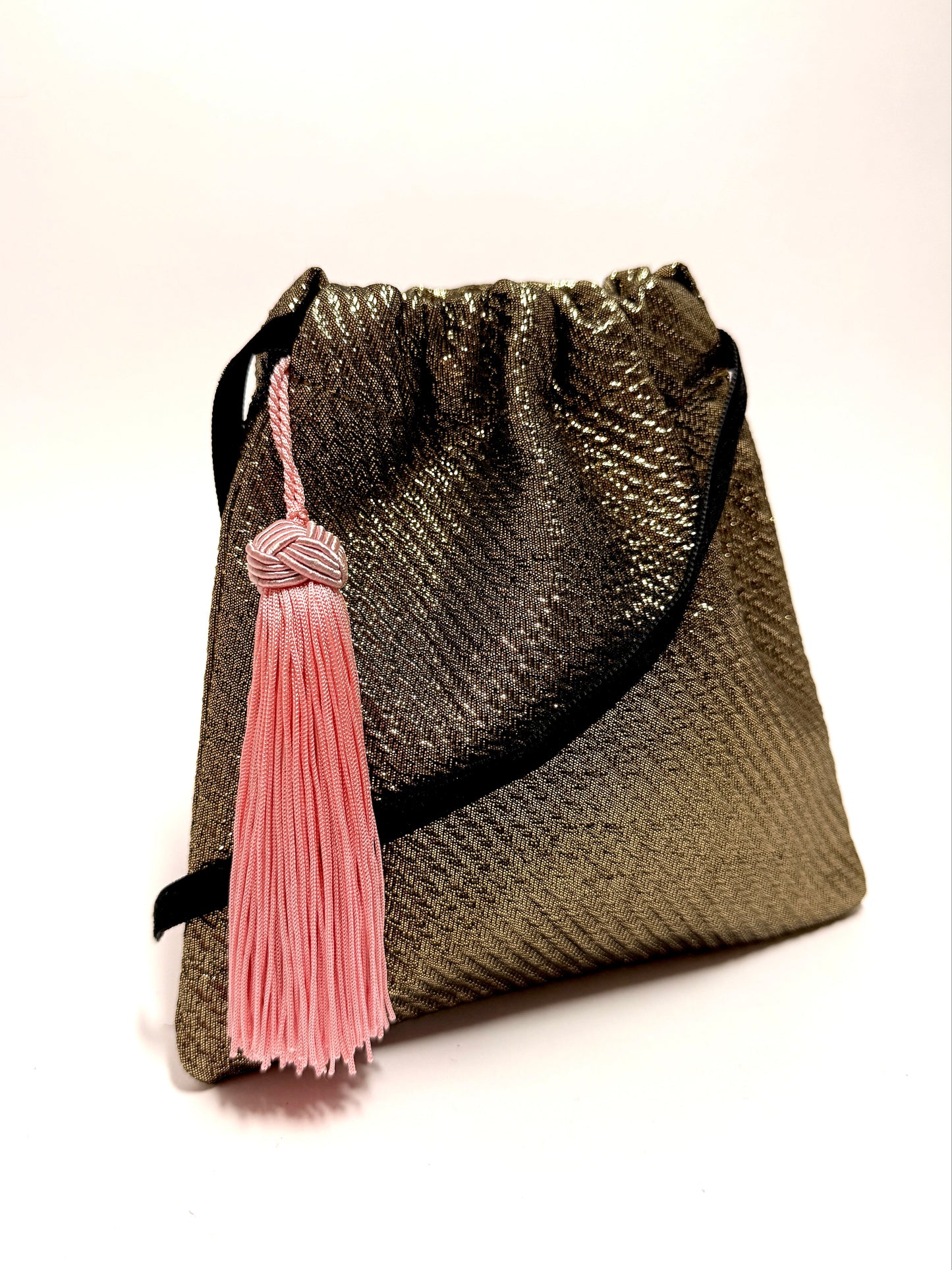 Gold little boho purse