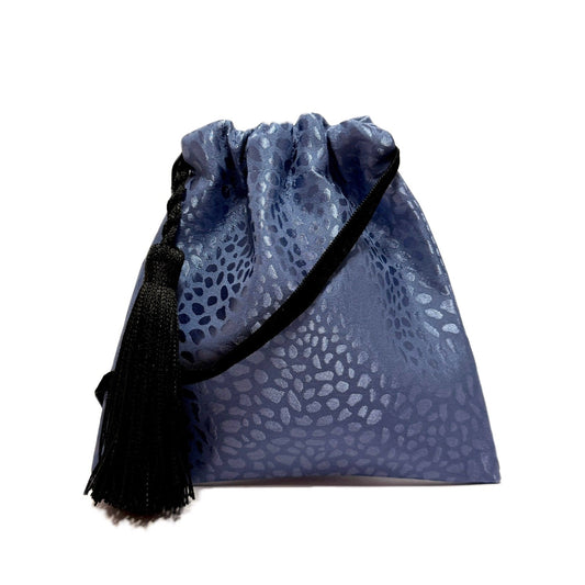 Mini blue handbag