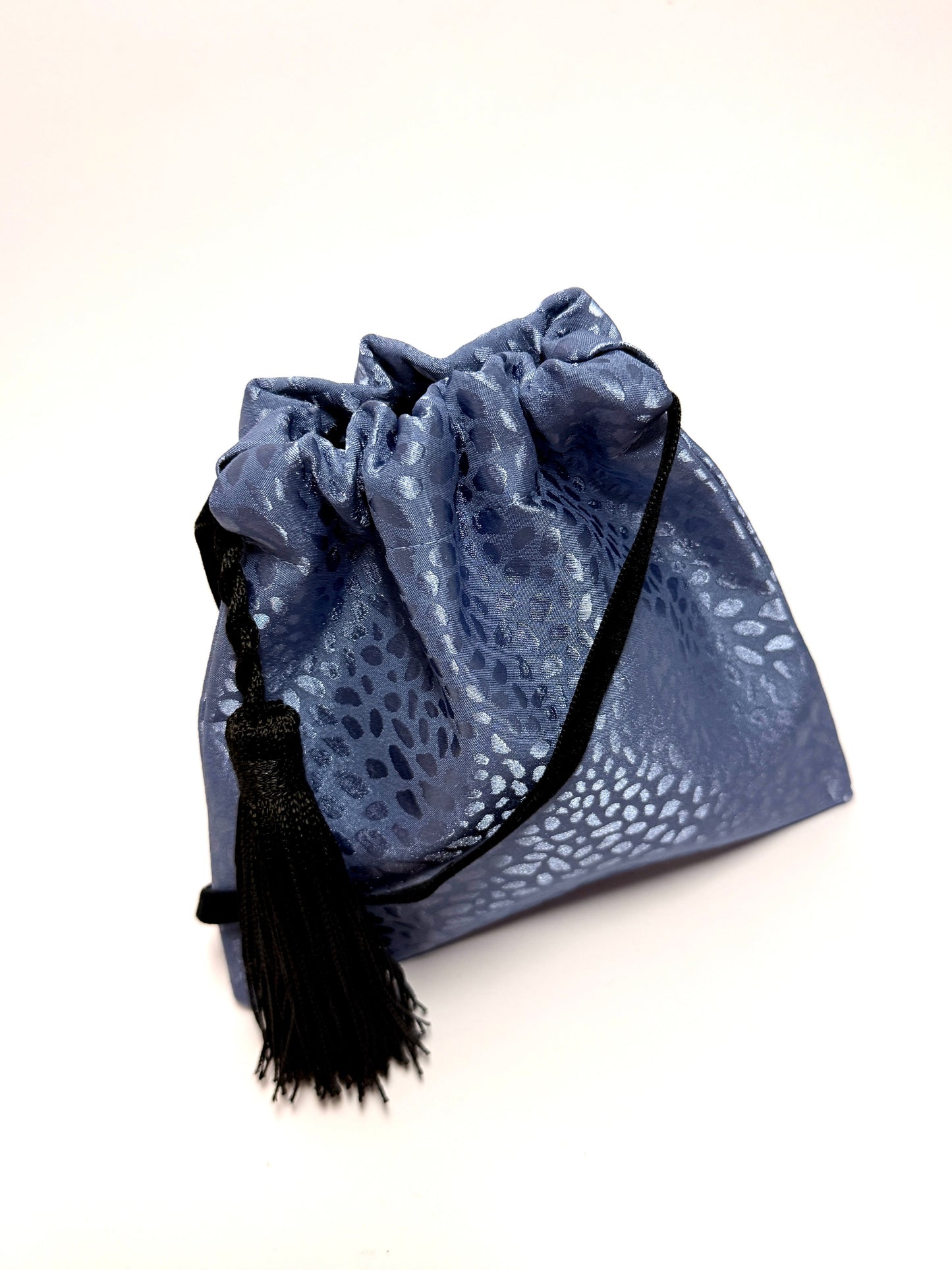 Mini blue handbag