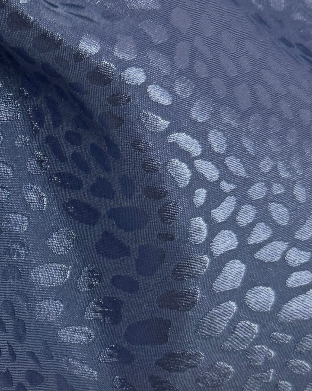 Mini blue velvet handbag