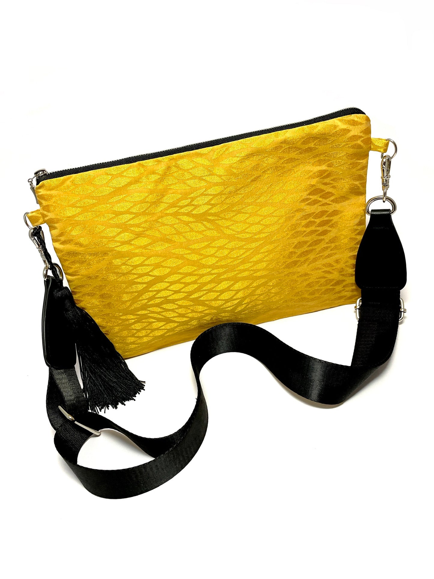 Yellow crossbody bag