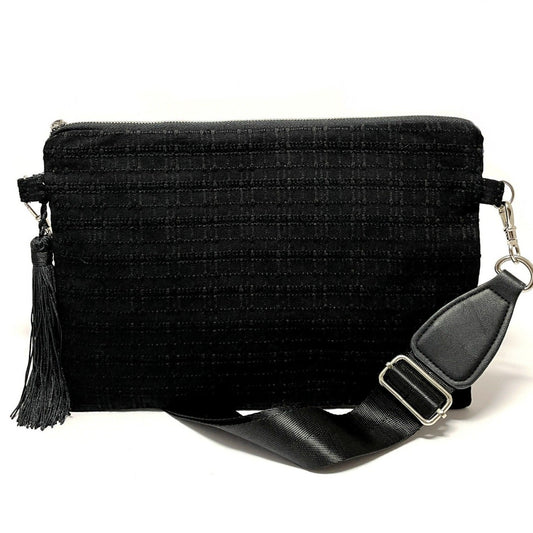 Black crossbody bag