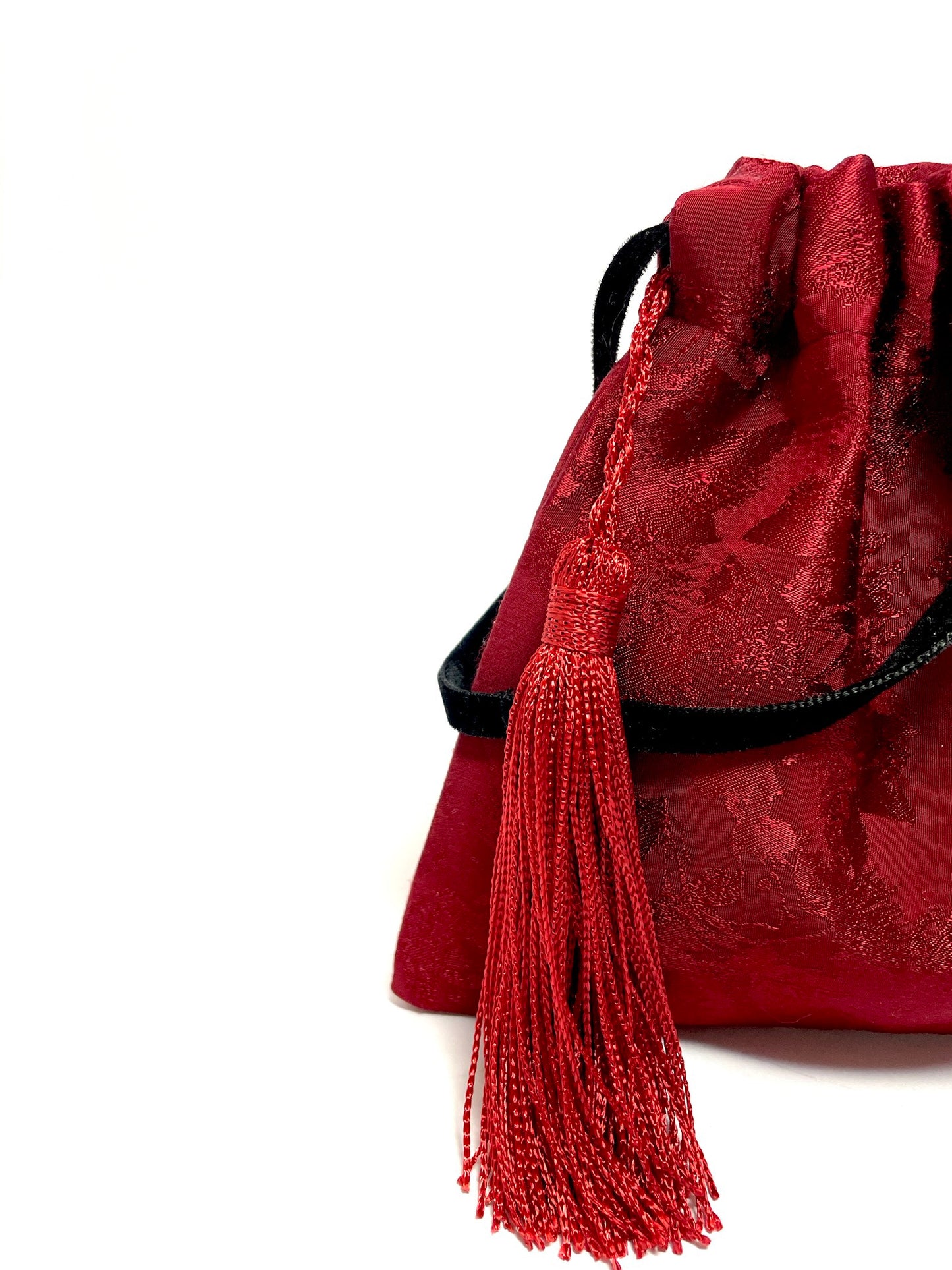 Little red evening handbag