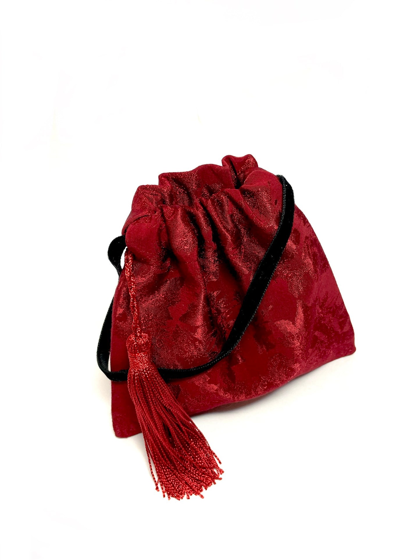 Little red evening handbag