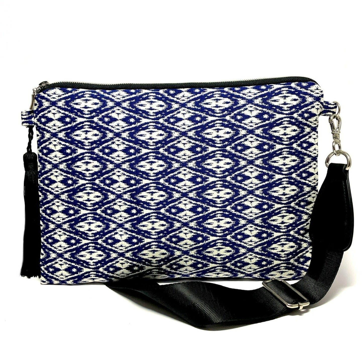 Patterned crossbody bag