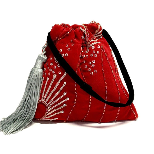 Mini purse with tassel