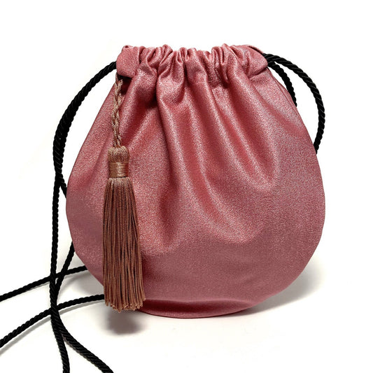 Pink purse with tassel