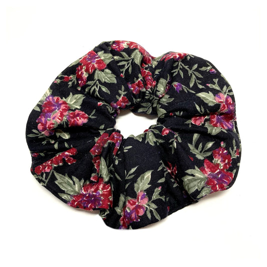 Floral scrunchie
