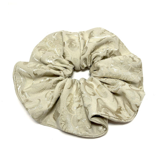 Gold wedding scrunchie
