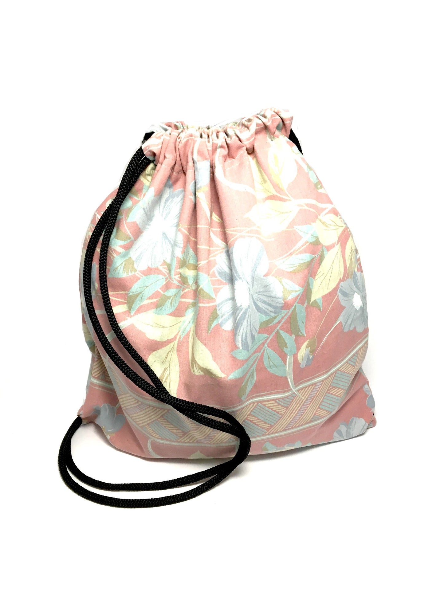 Hadmade floral backpack