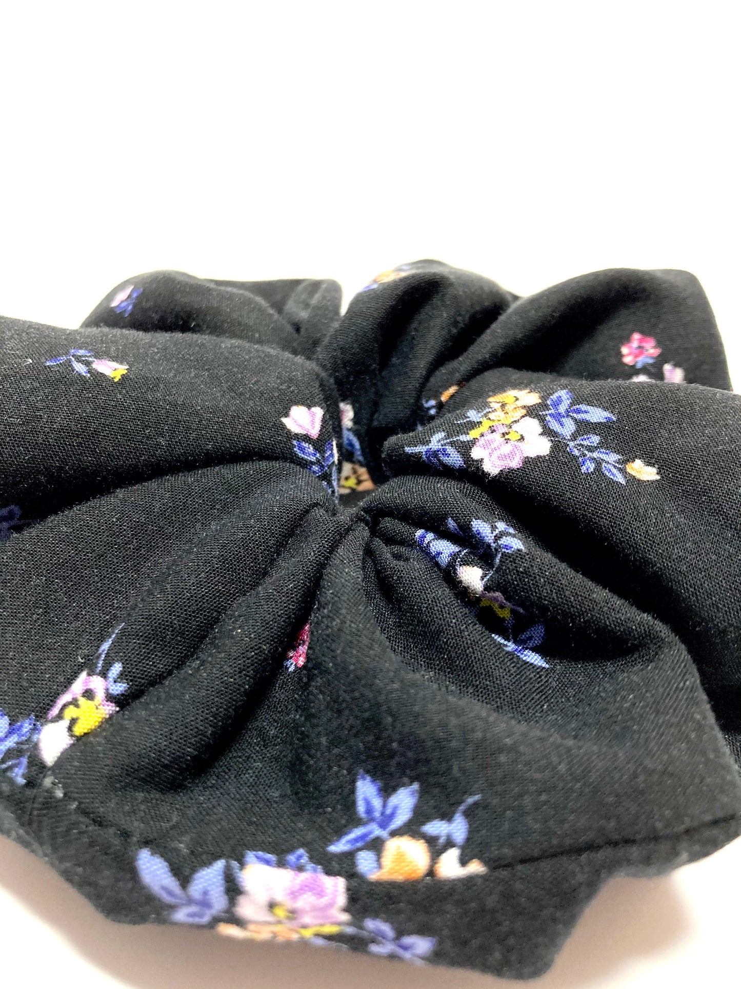 Unique floral scrunchie