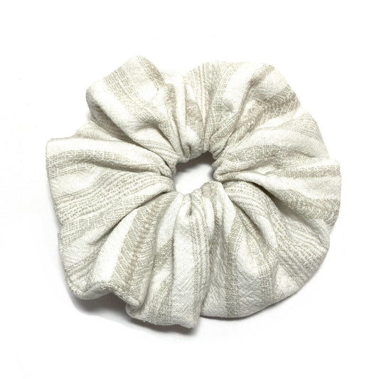 Linen scrunchie